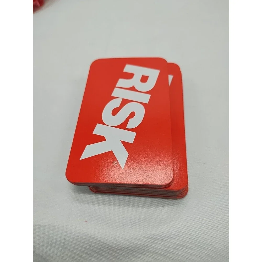 Set Of (6) Risk 1980 Player Pieces Rules And Territory Cards